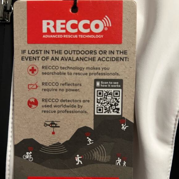 Zara White & Black Ski Suit Size Large NWT - Picture 7 of 11